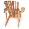 Adirondack Chair and Ottoman