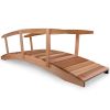 12-ft Garden Bridge with Side Rails