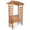 5-ft Garden Arbor with Bench