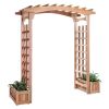 Pagoda Arbor Planter Box Set