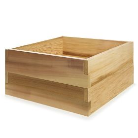 3-ft Square 2-Tier Raised Garden Box