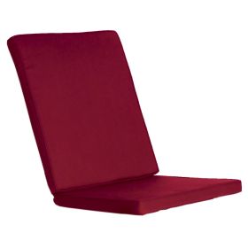 Red Hinged Chair Cushions