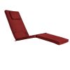 Red Steamer Chair Cushion