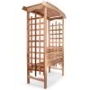 5-ft Garden Arbor with Bench