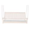 White Teak Swing Cushions