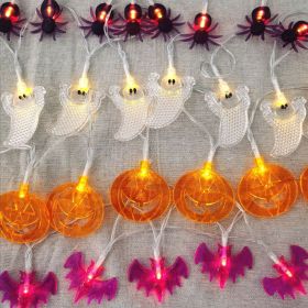 3pcs LED String Lights Halloween Indoor Garden Patio Party Pumpkin Lights - C2