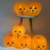 10 PCS Halloween Pumpkin Lantern Led Balloons Party Garden Bedroom Decorations Props - YELLOW