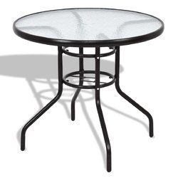 Patio Round Table Steel Frame Dining Table - OP3210