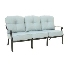 Patio Sofa, Light Blue - as Pic