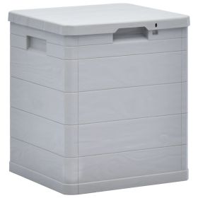 Patio Storage Box 23.8 gal Light Gray - Grey