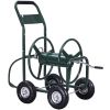 300 Feet Garden Yard Water Planting Hose Reel Cart - green