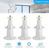 3 Packs Security Camera Wall Mount for Arlo 360 Degree Adjustable Camera Holder Garden Patio Screw Mount - White