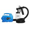 800ML Paint Spray Painter 650W Paint Sprayer Machine 800ML/Min Output HVLP Oil Primer Water Sprayer - Blue