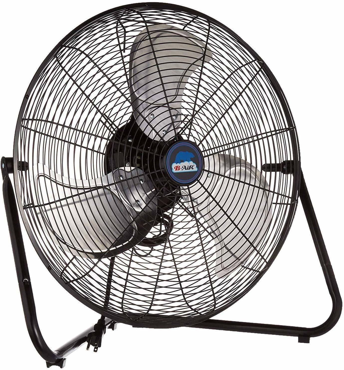 FIRTANA-20X High Velocity Electric Industrial and Home Floor Fan, 20" - Black FIRTANA-20X High Velocity Electric Industrial and Home Floor Fan, 20" - Black