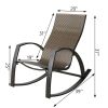 Outdoor Rocking Chair Patio Wicker Rocker Lounge Chair (1 Pack) - 1 Pack