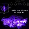 Multiple sizes Halloween Bat String Lights Battery Operated Halloween Lights Little Bat LED Holiday Lights for Halloween Outdoor Indoor Decor  - 240in