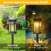 6Pack Solar Powered Stake Light Outdoor Decorative Landscape Lamp IP65 Waterproof Auto On Off Outdoor Light for Pathway Garden Yard Patio - Pathway Li