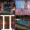 LED String Light Net Mesh Curtain Xmas Wedding Party Outdoor Christmas Lights - As pic