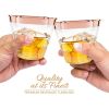 10/50/100pcs Gold Plastic Cups Disposable Transparent Plastic Cup Wine Glass Champagne Cup Birthday Wedding Decor Party Supplies - Gold - 100pcs