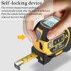 3 In 1 Laser Tape Measure Meter Infrared High-precision Intelligent Electronic Ruler 40/60m Laser Tape Building Distance Meters - China - No Laser-5m