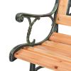 Patio Bench 48" Wood - Brown