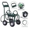 300 Feet Garden Yard Water Planting Hose Reel Cart - green