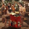 Outdoor Patio Party Rolling Steel Construction 80 Quart Bar Cooler - Red - Beverage Cooler Bar Table