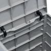 Patio Storage Box 23.8 gal Light Gray - Grey