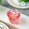 10/50/100pcs Gold Plastic Cups Disposable Transparent Plastic Cup Wine Glass Champagne Cup Birthday Wedding Decor Party Supplies - Rose gold - 50pcs