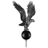 Plastic Eagle Flagpole Head - As Picture