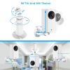 3 Packs Security Camera Wall Mount for Arlo 360 Degree Adjustable Camera Holder Garden Patio Screw Mount - White