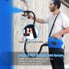 800ML Paint Spray Painter 650W Paint Sprayer Machine 800ML/Min Output HVLP Oil Primer Water Sprayer - Blue