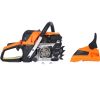 Chainsaw gas 20inch ,52cc Gasoline Chain Saw for Trees ,Wood Cutting 2-cycle EPA Compliant - as Pic