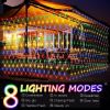 LED String Light Net Mesh Curtain Xmas Wedding Party Outdoor Christmas Lights - As pic