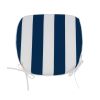 Outdoor Chair Cushions Seat Cushions with Straps, Patio Chair Pads for Patio Furniture Garden Home Office Decoration Set of 4 - as Pic