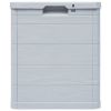 Patio Storage Box 23.8 gal Light Gray - Grey