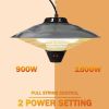 Electric Patio Heater Ceiling Mounted or Hanging Infrared Heater, Waterproof IP24 - KM3749