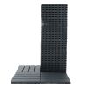 Plastic Interlocking Deck Tiles,44 Pack Patio Deck Tiles,11.8"x11.8" Square Waterproof Outdoor Floor All Weather Use, Patio Floor Decking Tiles for Po