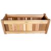 32w x 11d x 12h Planter Box with Trellis Privacy Screen Set