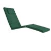 5-Position Steamer Chair with Green Cushions