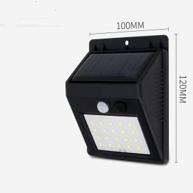 Solar Light Outdoor Garden Light Super Bright Waterproof Led Human Body Induction (Option: C)