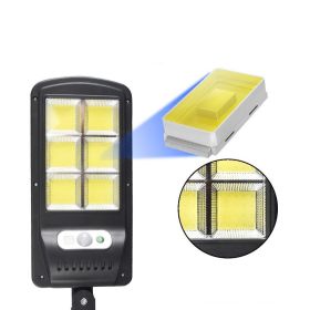 Outdoor Household Solar Street Lights (Option: Black-10grid-1PC)